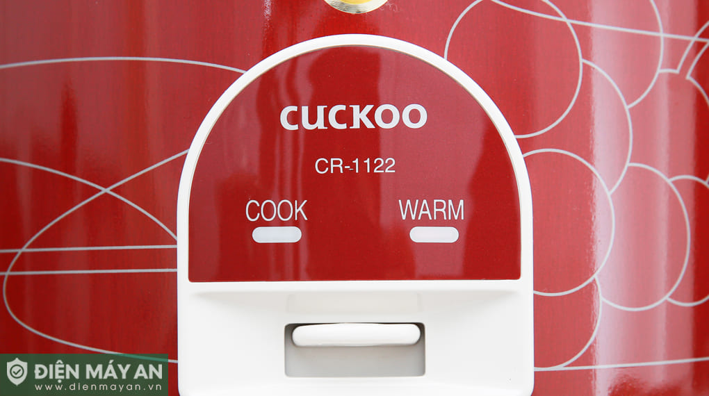 Nồi cơm điện 2.0L Cuckoo CR-1122 - Đỏ
